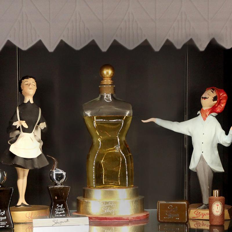 Schiaparelli bottles and figurines